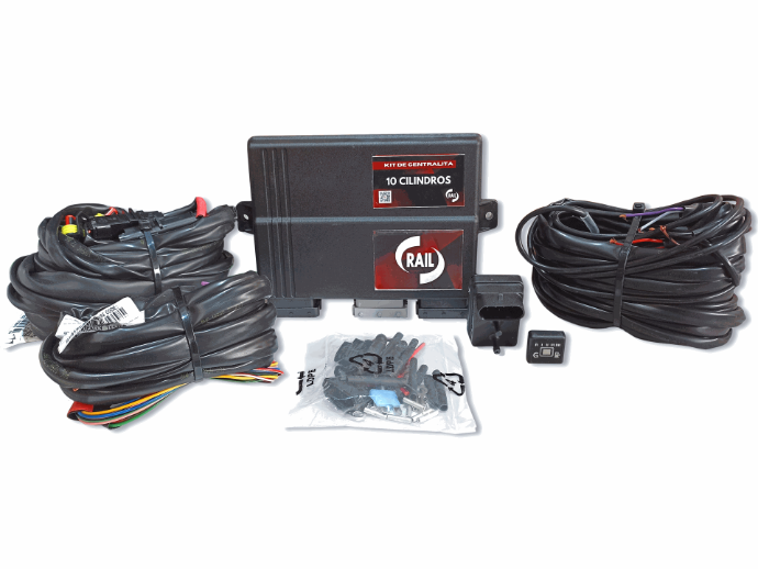 KIT DE CENTRALITA PARA 10 CIL SECUECIAL