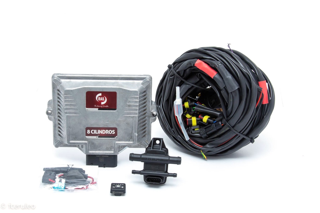 KIT CENTRALITA PARA 8 CILINDROS SECUENCIAL