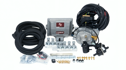 [RAIL-8CIL] KIT EQUIPO GAS LP 8/C/S