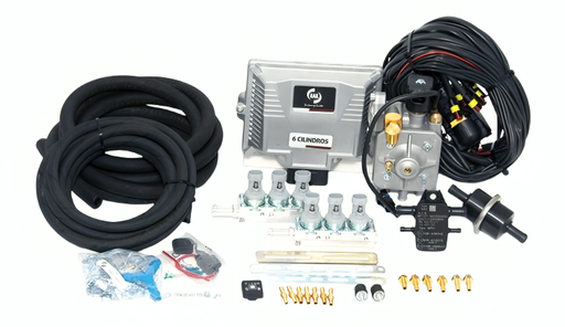 [RAIL-6CIL] KIT EQUIPO GAS LP 6/C/S