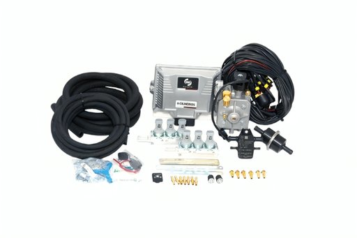 [RAIL-6CIL] KIT EQUIPO GAS LP 6/C/S